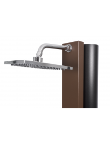 Douche de piscine solaire SQUARE, douche extérieure 40L