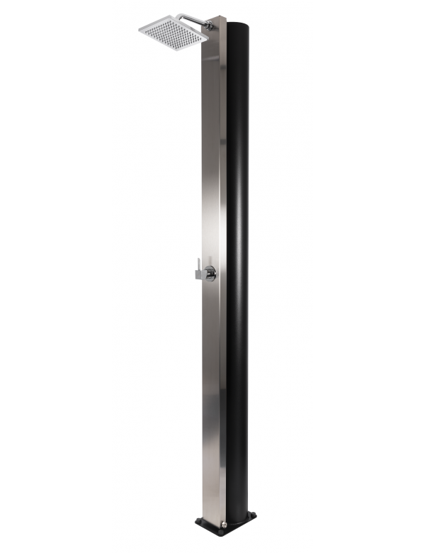 Douche de piscine solaire SQUARE, douche extérieure 40L