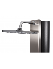 Douche de piscine solaire SQUARE, douche extérieure 40L