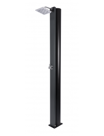 Douche de piscine solaire SQUARE, douche extérieure 40L