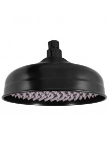 Colonne de douche LABE avec douchette en chrome noir mat H.111cm