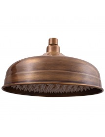 Colonne de douche LABE avec douchette laiton chromé et poignée en céramique H.111cm