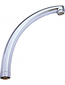 Mitigeur évier mural rétro LABE en laiton chromé