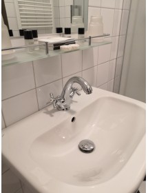 Mélangeur lavabo MORAVA en laiton chromé