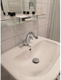 Mélangeur lavabo MORAVA laiton noir mat doré sans pop up