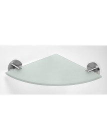 Etagère, tablette d'angle en verre NEO 24x24x5,5cm
