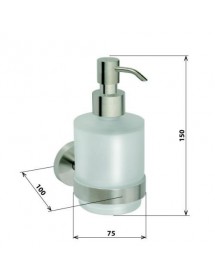 Distributeur de savon liquide NEO en verre 200 ml