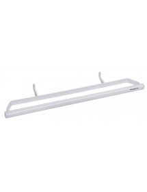 Porte-serviettes radiateur blanc RAWELL 61x4,8x14cm