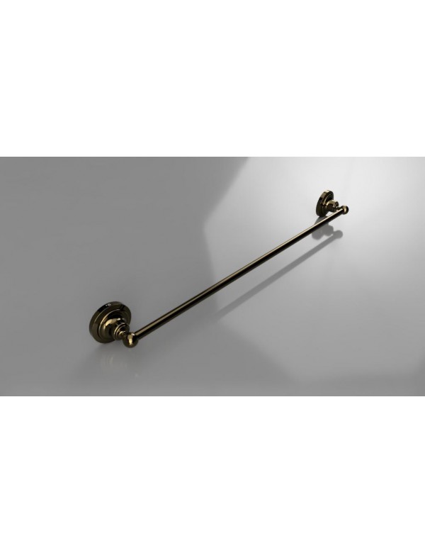 Porte-serviettes RETRO en laiton bronze 66,5x6,5x6,5 cm