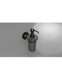 Distributeur de savon en verre RETRO bronze 8x19x12 cm / 300 ml Distributeur de savon en verre RETRO bronze 8x19x12 cm / 300 ml