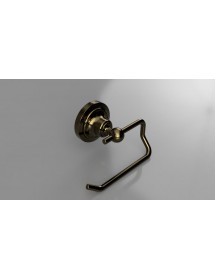 Porte papier toilettes sans couvercle RETRO bronze 13,5x10x9 cm