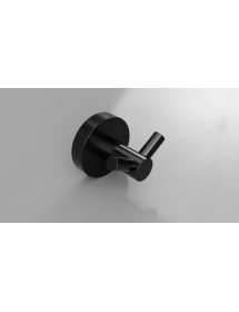 Patère double murale DARK 5,5cm x 5,5cm x 5cm