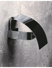 Dérouleur papier toilette SOLO en laiton chromé 12,9 x2,5 x8,2 cm