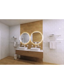 Porte-verre mural WHITE en verre 7x9,5x10,5cm Porte-verre mural WHITE en verre 7x9,5x10,5cm