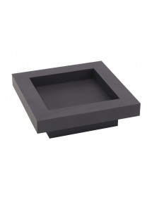 Brasero de jardin carré BACHACHE en acier