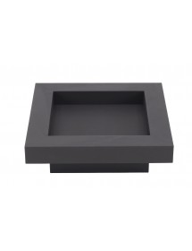 Brasero de jardin carré BACHACHE en acier