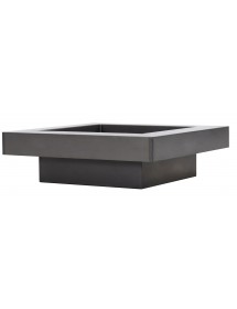 Brasero de jardin carré BACHACHE en acier