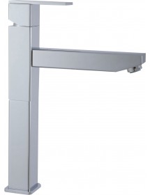 Mitigeur haut lavabo LOIRA sans siphon en laiton chromé