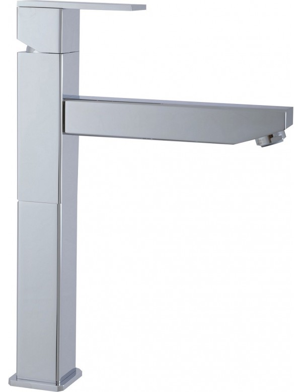 Mitigeur haut lavabo LOIRA sans siphon en laiton chromé