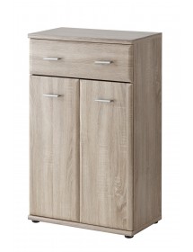 Dressing complet ARMARIO coloris chêne sonoma 210x32 H.203 cm