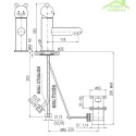 Mitigeur lavabo ours pour enfant sans siphon