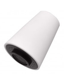 Mélangeur évier mural flexible à mémoire de forme MORAVA RETRO laiton blanc mat