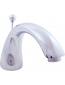 Mélangeur baignoire 4 trous avec inverseur MORAVA RETRO en laiton chromé