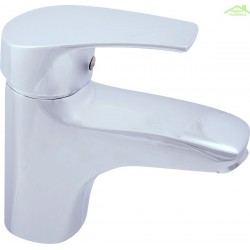 Mitigeur lavabo en chrome sans ou avec siphon