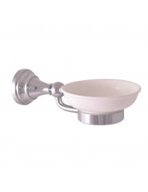 Porte-savon rétro MORAVA en céramique 19x11 x6,45 cm