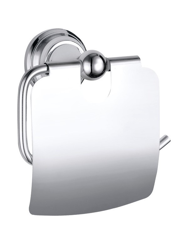 Dérouleur papier toilette rétro MORAVA en laiton chromé 13,65x 7,85 x14,55 cm Dérouleur papier toilette rétro MORAVA en laiton chromé 13,65x 7,85 x14,55 cm