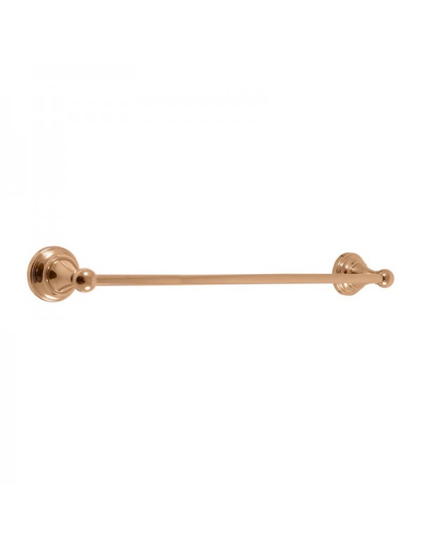 Porte-serviette rétro mural MORAVA en laiton doré 40,5x7,85 x5,95 cm