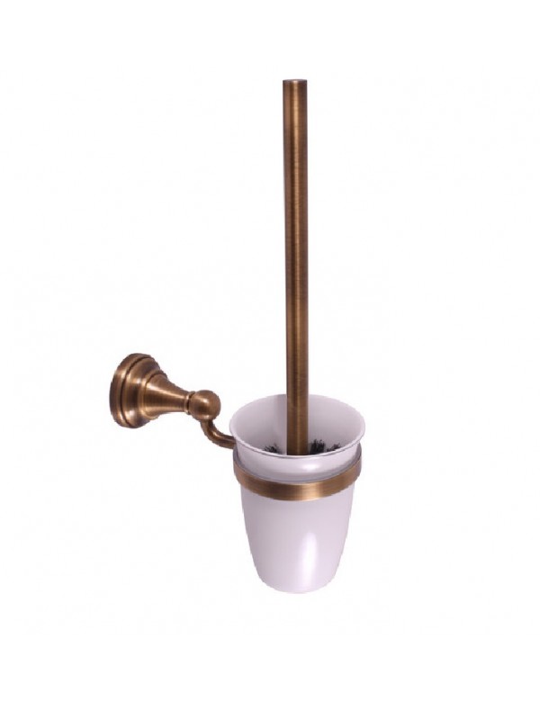 Brosse de toilette rétro MORAVA en laiton bronze 6,5x 36,8 cm Brosse de toilette rétro MORAVA en laiton bronze 6,5x 36,8 cm
