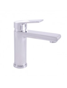 Mitigeur lavabo COLORADO en chrome sans siphon H. 16,2cm