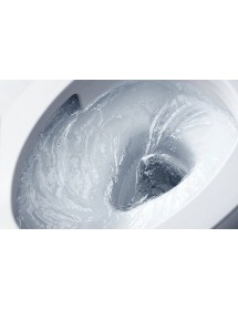 WC à poser sans bride Tornado DOUA 52,5x35,5x41 cm avec abattant