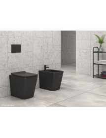 WC à poser sans bride Tornado DOUA 52,5x35,5x41 cm avec abattant