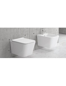 WC suspendu sans bride Rimless BOFY2 49x35x34 cm
