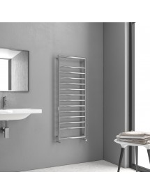 Radiateur sèche-serviette vertical DESIGN 7 10,7x50x1300 cm en laiton chromé