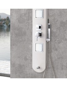 Colonne de douche hydromassante IOS en ABS 150x20x7 cm