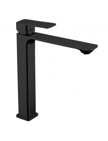 Mitigeur lavabo haut DELOS NERO en laiton noir 30,2x15,7x5,2 cm
