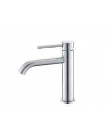 Mitigeur lavabo rétro ARTEMIS en acier H. 19cm