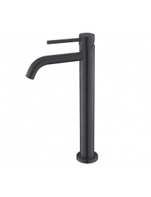 Mitigeur lavabo haut ARTEMIS en inox chromé H. 30,4cm