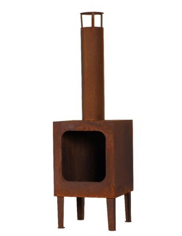 Cheminée d’extérieur en acier COLORADO 115x35x35 cm Cheminée d’extérieur en acier COLORADO 115x35x35 cm
