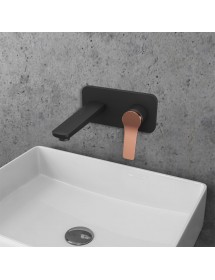Mitigeur lavabo mural encastrable ANDARE en chrome