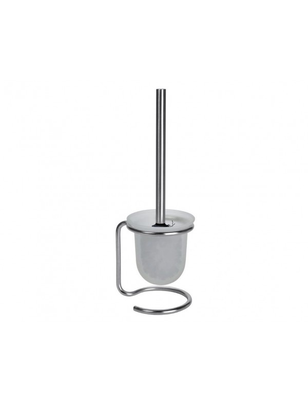 Goupillon de toilettes en verre pose libre OMEGA 11x40x13 cm