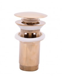 Mitigeur bidet COLORADO en laiton doré avec siphon
