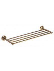 Porte-serviettes RETRO en laiton 66,5x6,5x22,5 cm