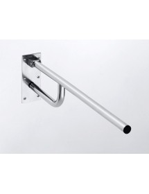Barre d'appui relevable HELP en acier inoxydable 76x25x10cm