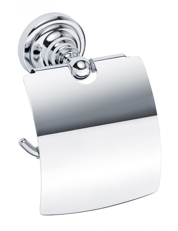 Dérouleur toilettes WC avec couvercle RETRO en chrome 14x15x10 cm Dérouleur toilettes WC avec couvercle RETRO en chrome 14x15x10 cm