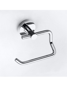 Dérouleur papier toilette sans couvercle OMEGA laiton chromé 13,5x10x9cm