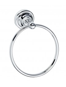 Anneau de serviette de douche RETRO en chrome 16x19x6,5 cm